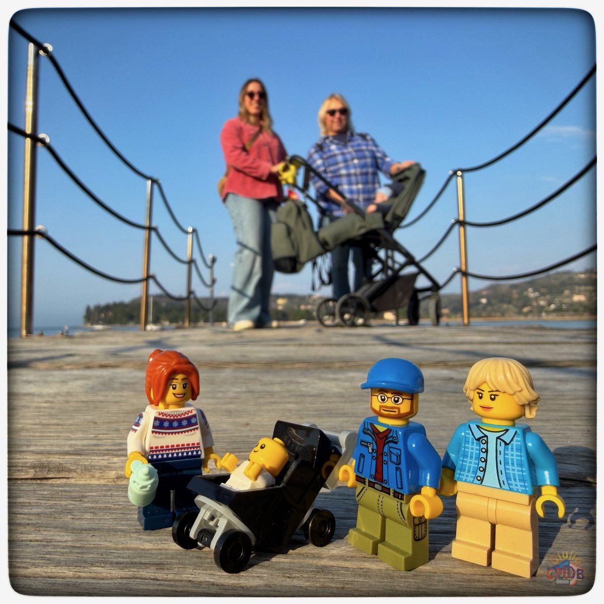 gmdb's tweet photo. Nonni #MiniG e #MiniM in giro con il nipotino ❤️ https://t.co/mqyG5HgTl3