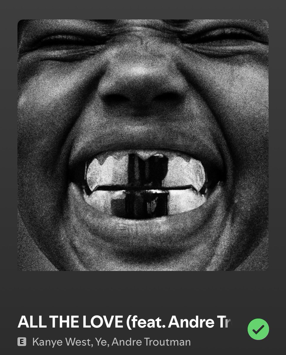 4. All The Love

DIOSSSSSS que pegadizo es este tema, este tema te pone a bailar automáticamente, buen tema para bailar con tu novia, SIGUE KANYE SIGUE