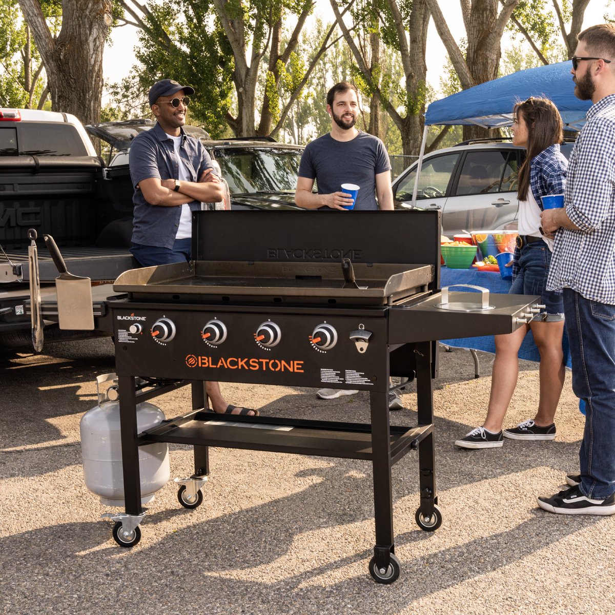 spieltimes's tweet photo. 🥩$47 OFF the Blackstone 36" 4-Burner Griddle! 
$297 (was $344)!

This thing will change your cookouts forever!
https://t.co/FFUXDPZu5u https://t.co/sZMm1MO5K3