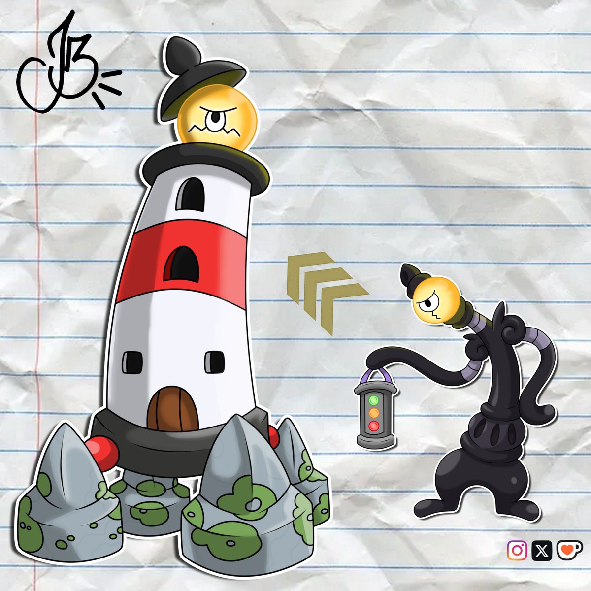 JhonnyBoyArts Fakemon tweet media