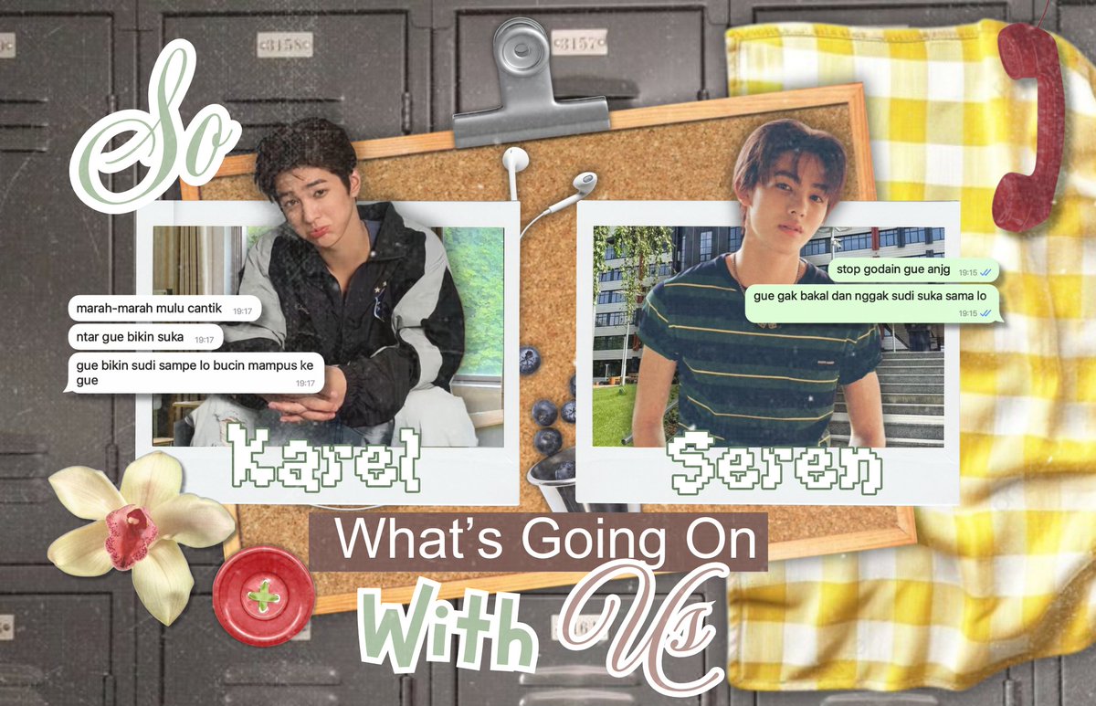 ; a keonhyeon au, written by _eomsparks
so, what's going on with us