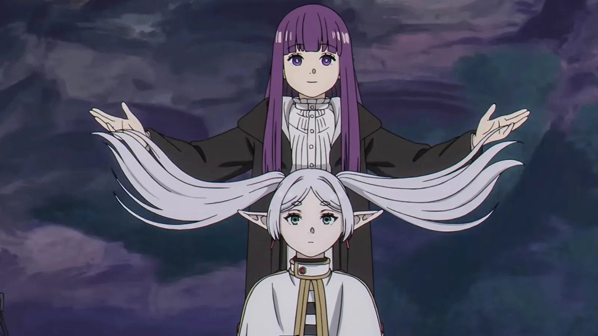 fi_senpai's tweet photo. It's bittersweet. Frieren Friday's are over...But we get more Frieren next year. If you haven't checked out Frieren yet (why?) at least give it a shot. One of the best anime's to come out in recent years. If you enjoy world building and character development check it out.S2 9/10 https://t.co/iSv8XdZUBH