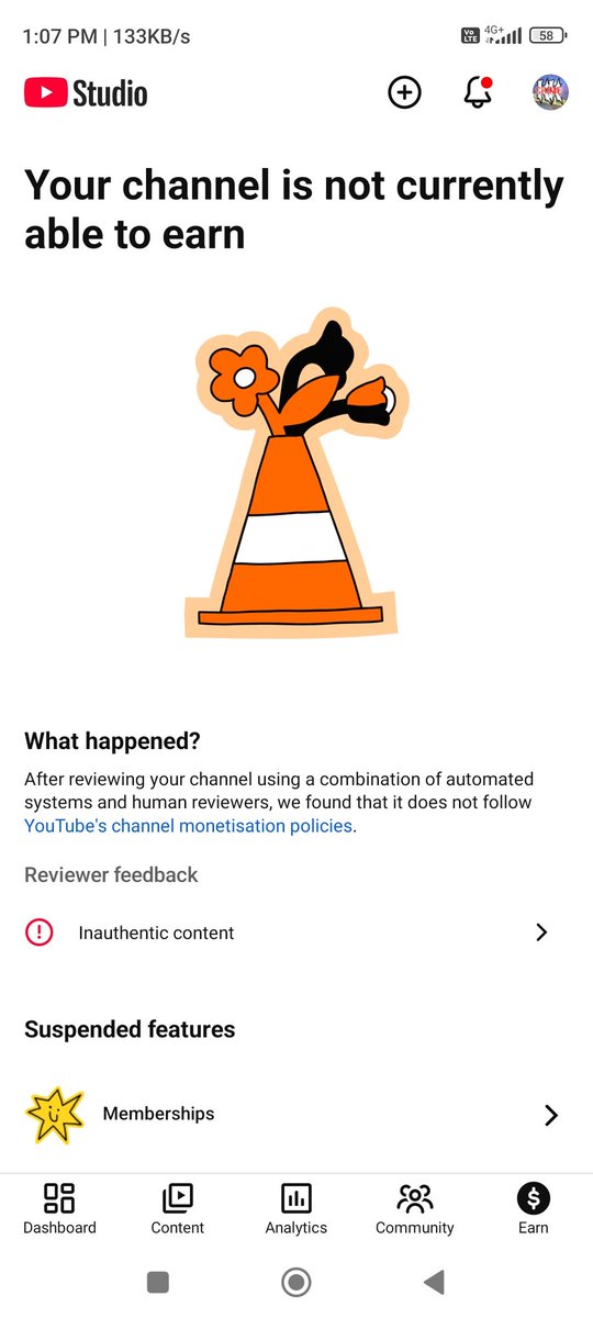 kumarvishal510's tweet photo. @TeamYouTube 

YouTube demonetized my channel due to "Inauthentic Content", Even though I created real crime based stories not mass produced.

Please review by human my channel... 

@TeamYouTube https://t.co/agtdwwV1i3