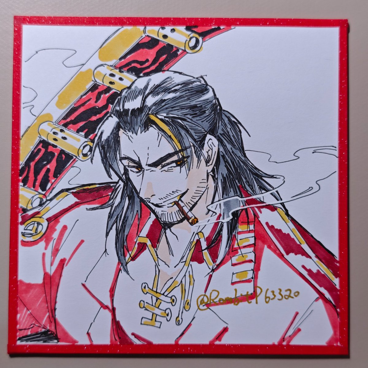 手绘好折磨但咬牙细化一下还算看得过去。。！