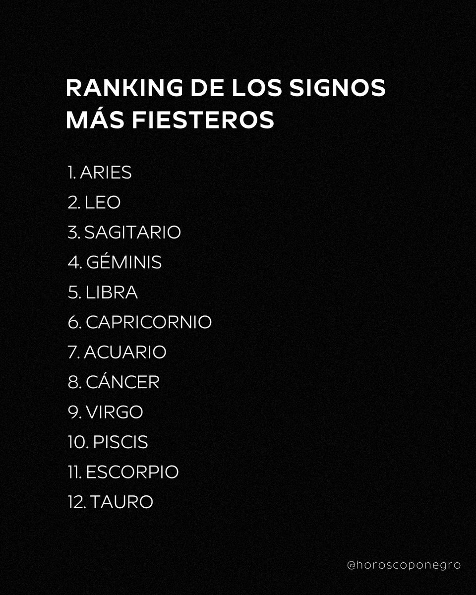 ▲Horóscopo Negro▲ tweet media