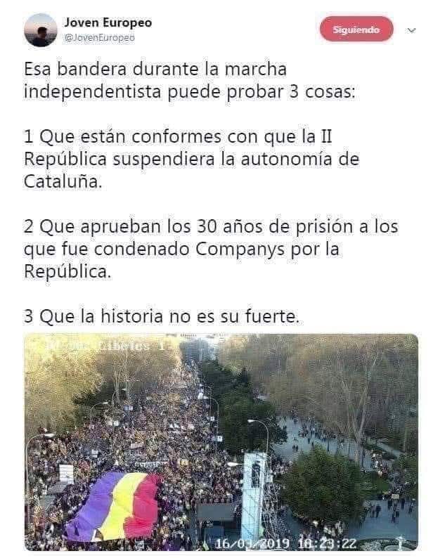 paren_0's tweet photo. Definitivamente, la historia no es su fuerte.
#IIRepublica
#historia https://t.co/RkPvvWpEsa