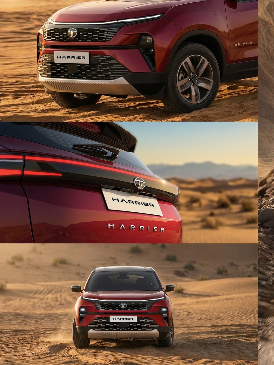 TataMotors_Cars's tweet photo. The extra mile isn’t extra anymore.​
#HyperEfficiency​

Visit https://t.co/2KfpfNCanW to book now.

#HarrierNowInPetrol #Hyperion #HyperEfficient #HyperTech #HyperPremium https://t.co/BLp0QBnUtg