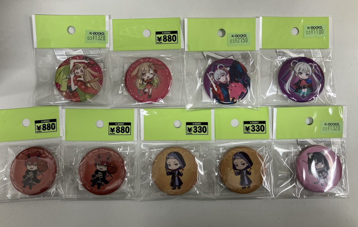 入荷情報】 超かぐや姫！ ラウンドワンコラボ カプセルトイ 缶バッジ
