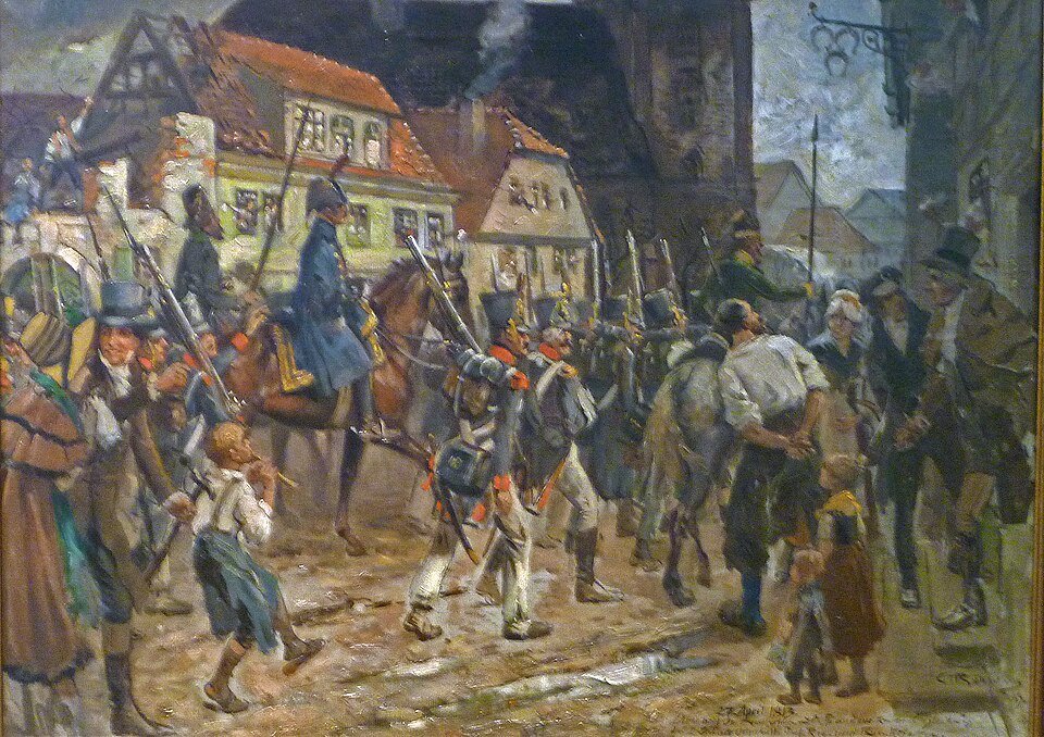 w_ltseele's tweet photo. 1813

While Eugène retreats in Saxony &amp; Napoleon mobilizes fresh troops in the rear, the coalition's advance is delayed by several garrisons from the Elbe to Poland.

One such garrison is at Spandau, west of Berlin.

See our coverage of its fall here:
https://t.co/rTNR6nuUCZ https://t.co/P3hMGokmwv
