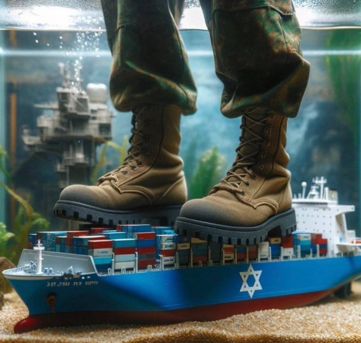 از این پس نه تنها تنگه هرمز بلکه حتی باب المندب نیز برای شما ممنوع است..
#تا_پای_جان_برای_ایران
#بعثت_مردم