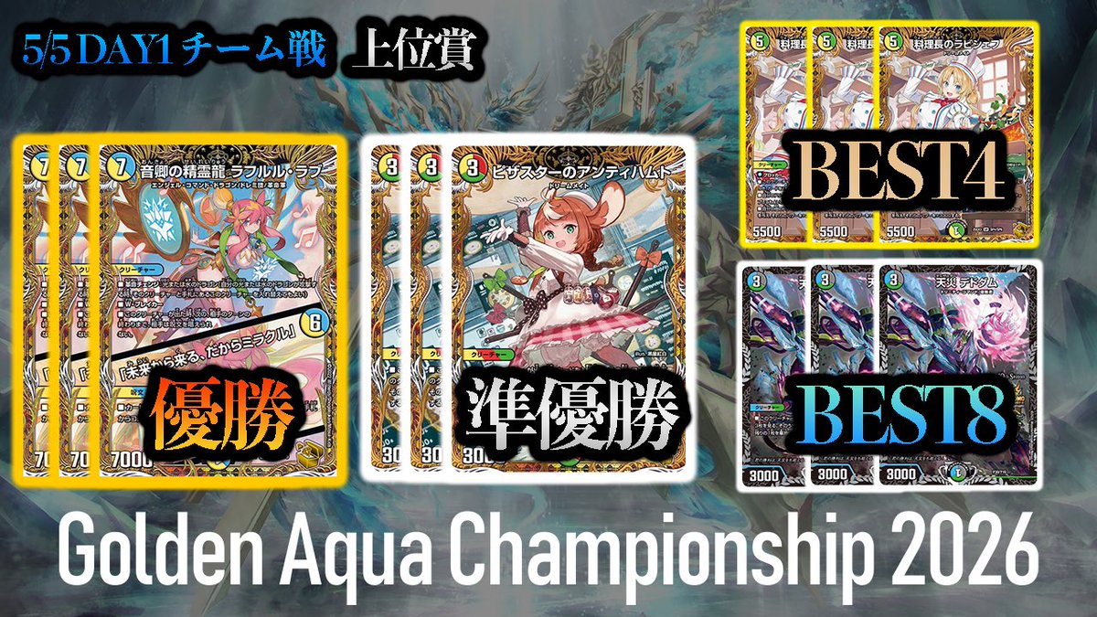 アクアCS《5/5、5/6 大型CS開催》 tweet media