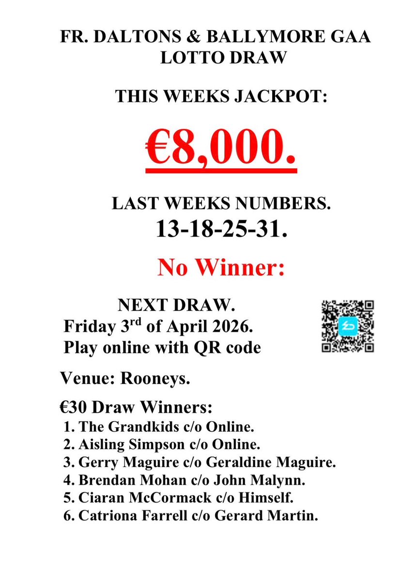 Ballymore GAA Club tweet media