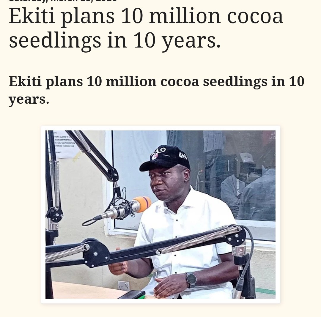 Farmer Akin Alabi® tweet media