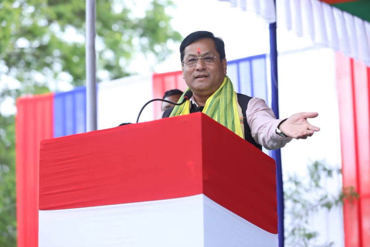 Sarbananda Sonowal tweet media