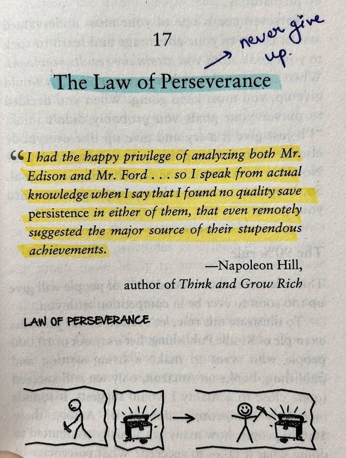 The Law of Perseverance
