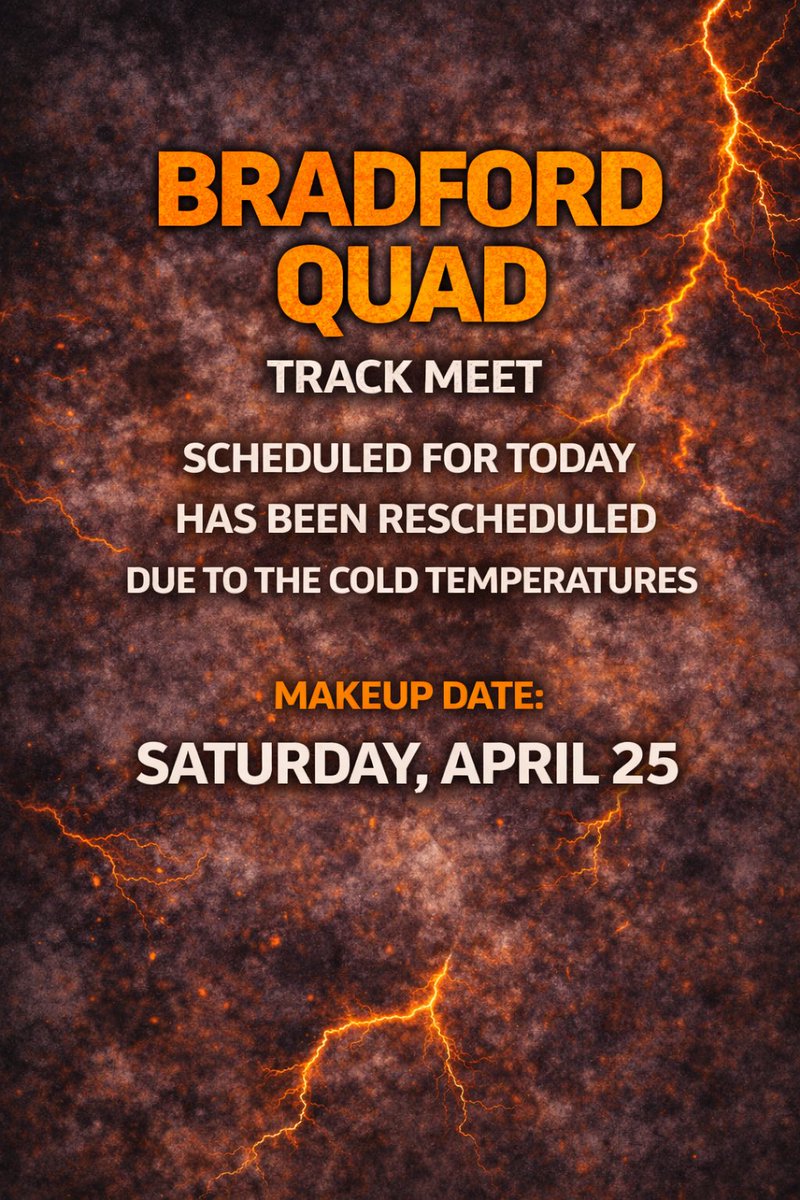 Bradford Athletics tweet media