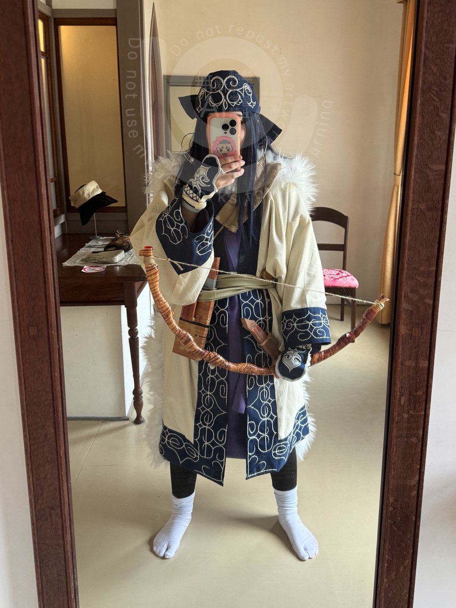 pan_nap9een's tweet photo. 全身、衣装頑張ったので見て欲しい。
刺繍全て手縫いです✊🏼

⚠︎コスプレ.Cosplay
#明治村コス https://t.co/eBkkNOf7UK