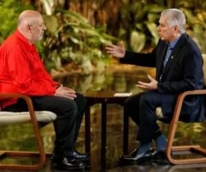 "Siempre fue un anhelo de EE.UU apoderarse de Cuba", 
" y el actual bloqueo energético es una táctica de guerra para intentar lograrlo", asi lo expresó nuestro Presidente al Diario La Jornada.👇

‼️#CubaEstáFirme desafiando la  embestida imperial‼️

#DefendiendoCuba🇨🇺💪❤️