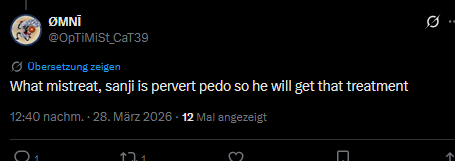 Sanji Vinsmoke tweet media