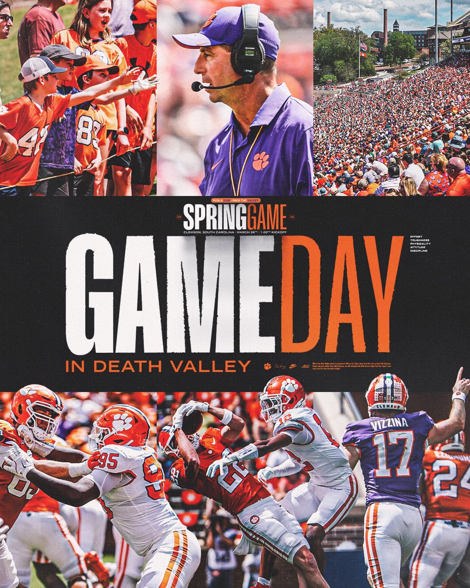 Clemson Football tweet media