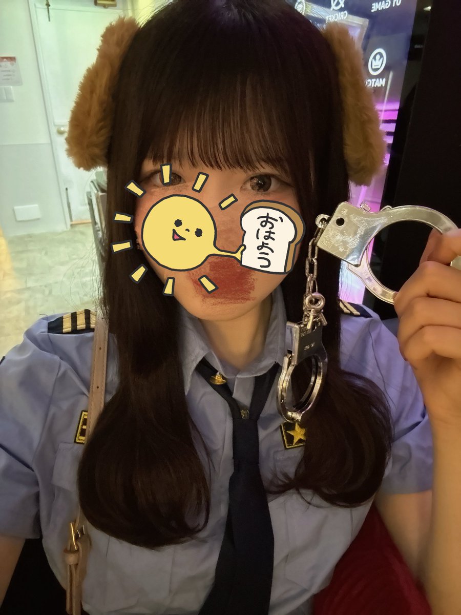panda_aiO6's tweet photo. ぽりす👮 @chat_noir0915 https://t.co/xs1FYkBqGe