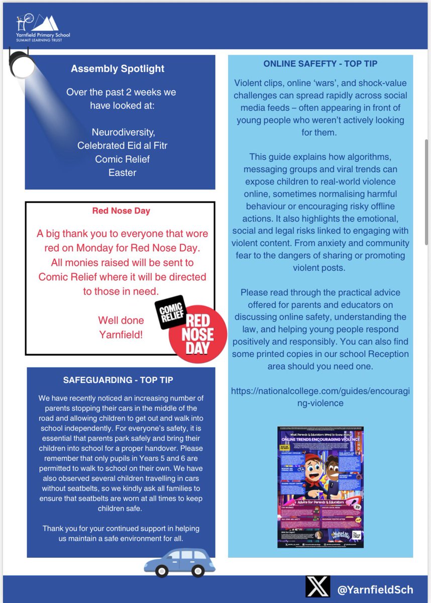 Yarnfield Primary tweet media