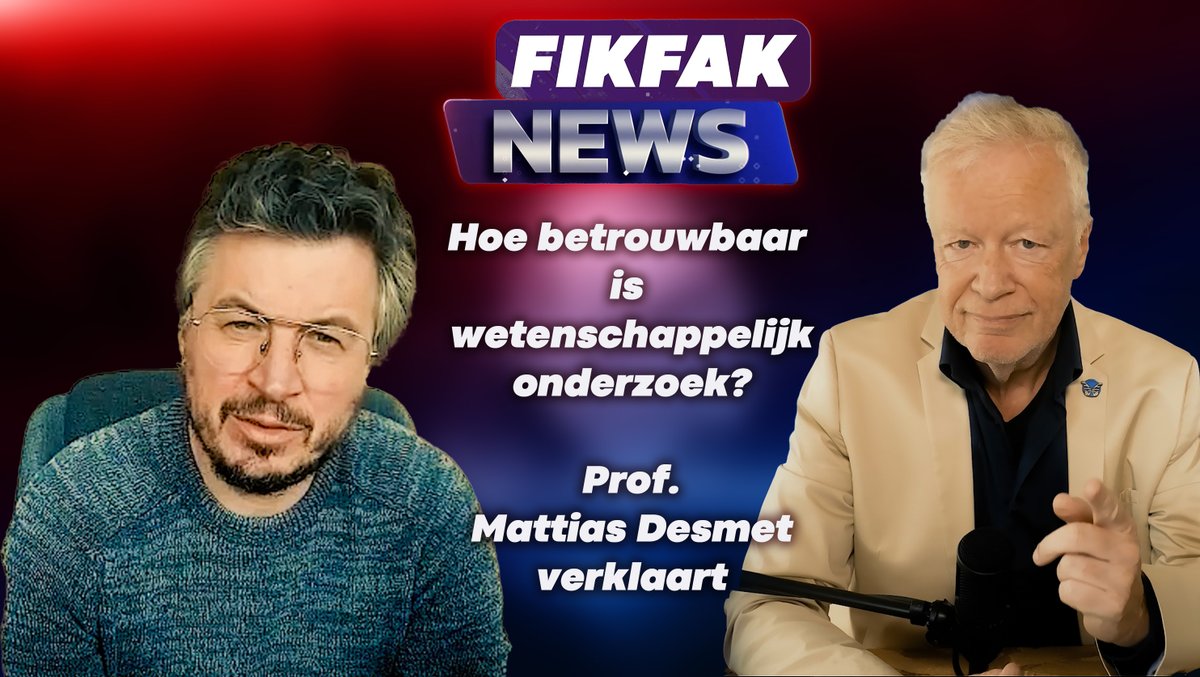 Professor Mattias Desmet over de waarde van wetenschappelijk onderzoek, het ex-hoofd toxicologie van Pfizer Europe praat uit de biecht, en veel meer nieuws dat de media niet haalt. Delen wordt geapprecieerd! fikfak.news