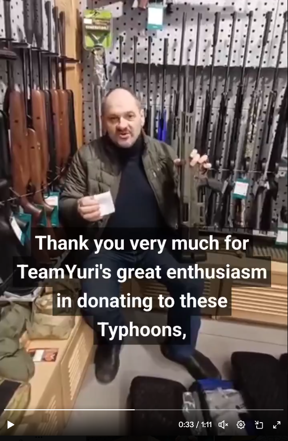 AndersRasmusso2's tweet photo. @Y_Chornomorets @MapleSyrupF @olimanagraphics @kvistp @Justinhead1982 @GMClarke21 @akwtenn @GrootCorine @nina_lindroos @RichardKernoha2 ✅ 2x TYPHOON QUAKE shotguns for the 210th Assault Reg (25,240 UAH each)! 🛡️
Your support triggers the matching miracle. Let's close these gaps! 🤝 https://t.co/bPTI7NnU0v #TeamYuri #ZeissOptics #210thAssault #SniperMaintenance #StandWithUkraine https://t.co/ayRnq20Pd1