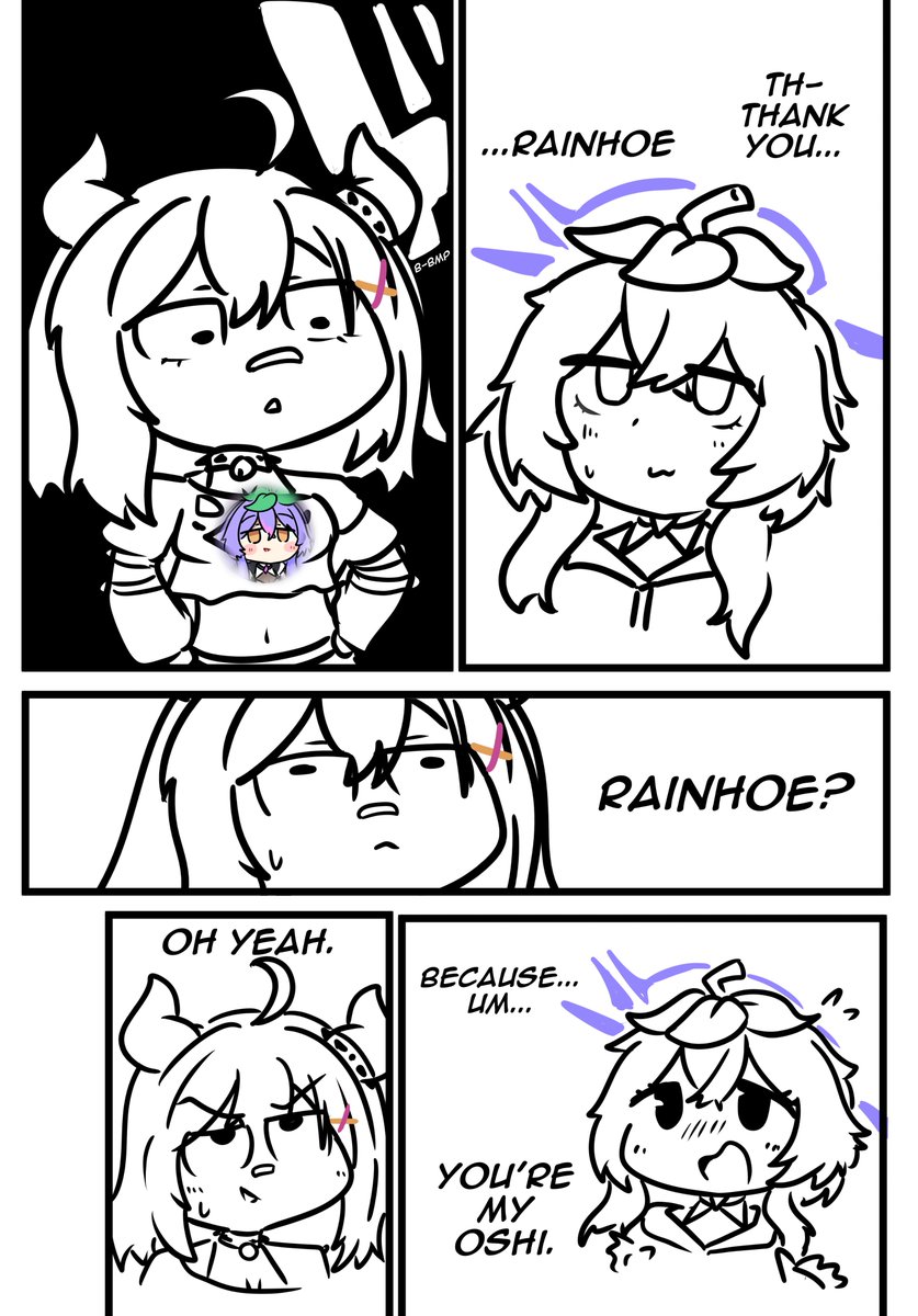 Cuz you're my Rainhoe ?
 #RainhArt 