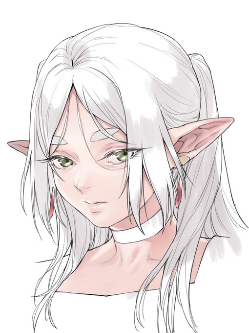 顔ってちゃんと描くの難しすぎる…なんでこんな複雑な面構成してるんだ 