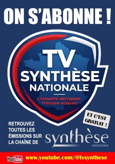 N'oubliez pas de vous abonner à la chaîne Youtube TV Synthèse nationale... synthesenationale.hautetfort.com/archive/2026/0…