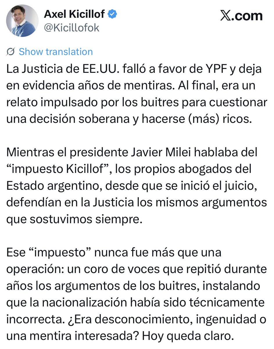 Carlos Maslatón tweet media