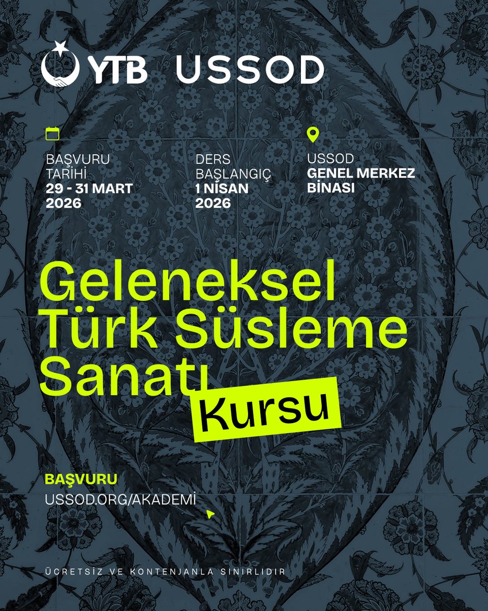 ussod_org's tweet photo. Yurtdışı Türkler ve Akraba Topluluklar Başkanlığı &amp; USSOD Uluslararası Sosyal Sorumluluk Derneği iş birliğiyle düzenlenen Uluslararası Öğrenci Akademisi için başvurular başlıyor! 🎓
🌐 Başvuru:
https://t.co/kKqedLwhOK
📩 Soru ve önerileriniz için:
info@ussod.org https://t.co/fPEPaX6rZQ