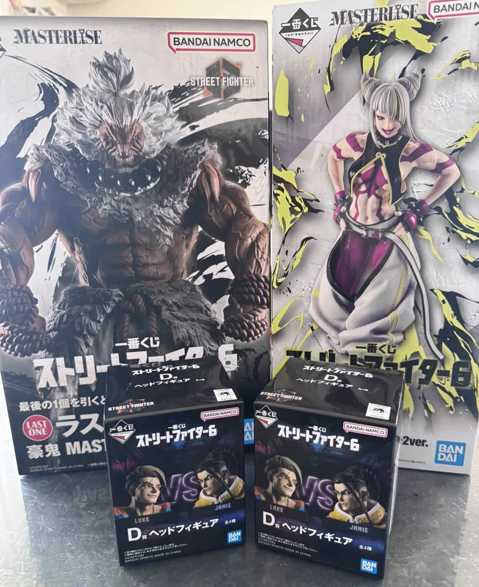 ストリートファイター6』一番くじ、発売3日で品薄に 豪鬼フィギュアが