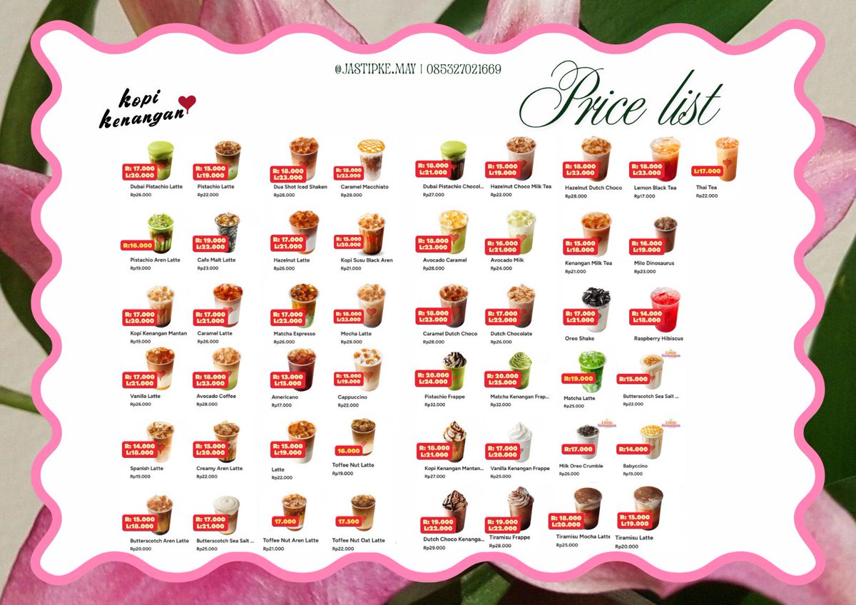 aaaaaaaavocados's tweet image. PROMO KOPI KENANGAN &amp;amp; FORE 50%

open jasa order kopken fore tomoro starbucks janji jiwa mcd kfc richeese jco cgv pizza hut dominos

berlaku seluruh outlet di Indonesia, yuk bisa tanya tanya dulu yaa😍
#zonauang #promo #kopken #fore #jasdor