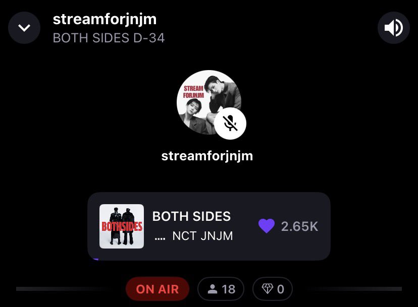 STREAM FOR JNJM tweet media