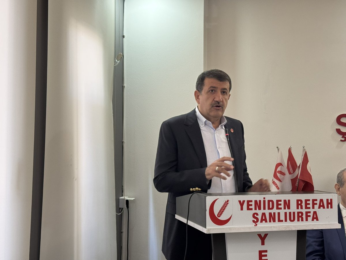 Yeniden Refah Şanlıurfa tweet media