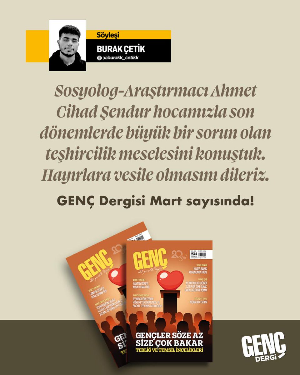 Genç Dergi tweet media