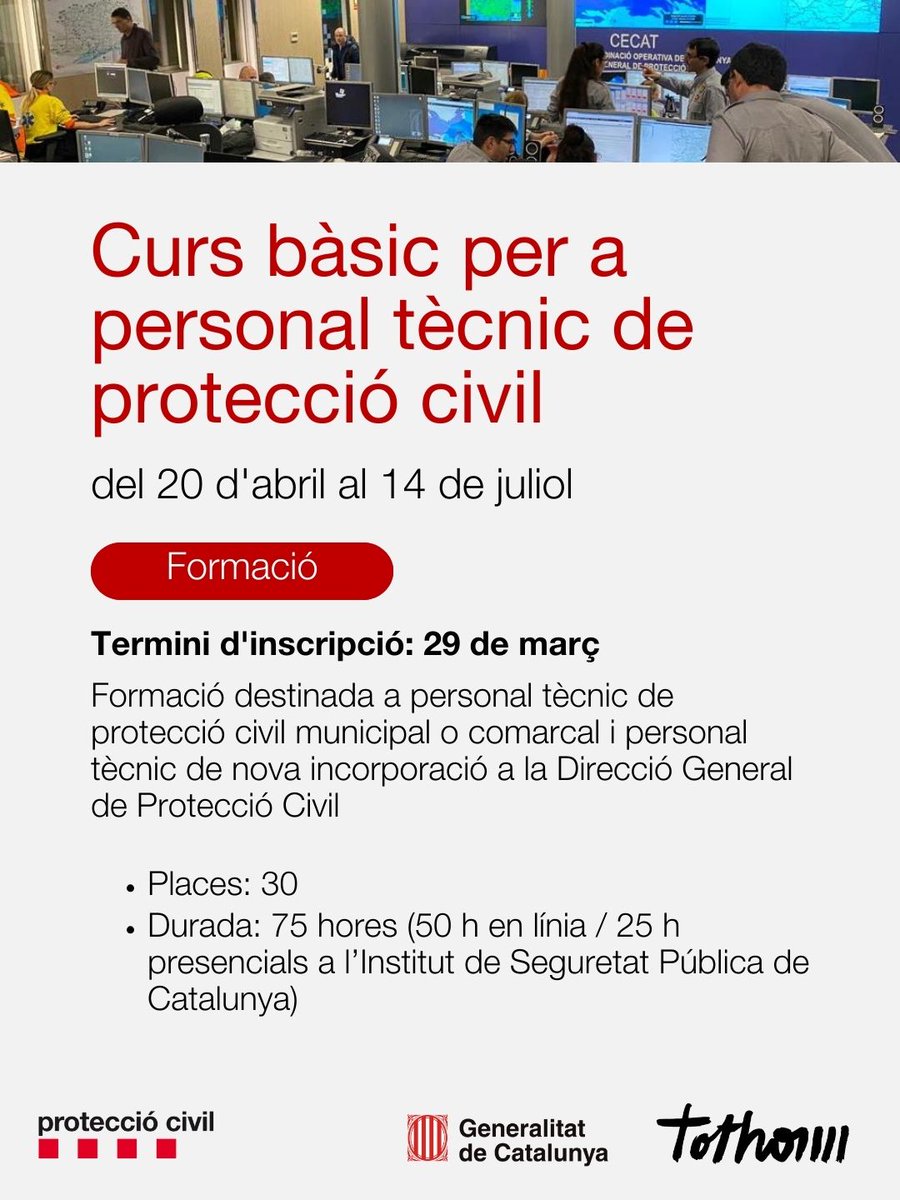 Protecció civil tweet media