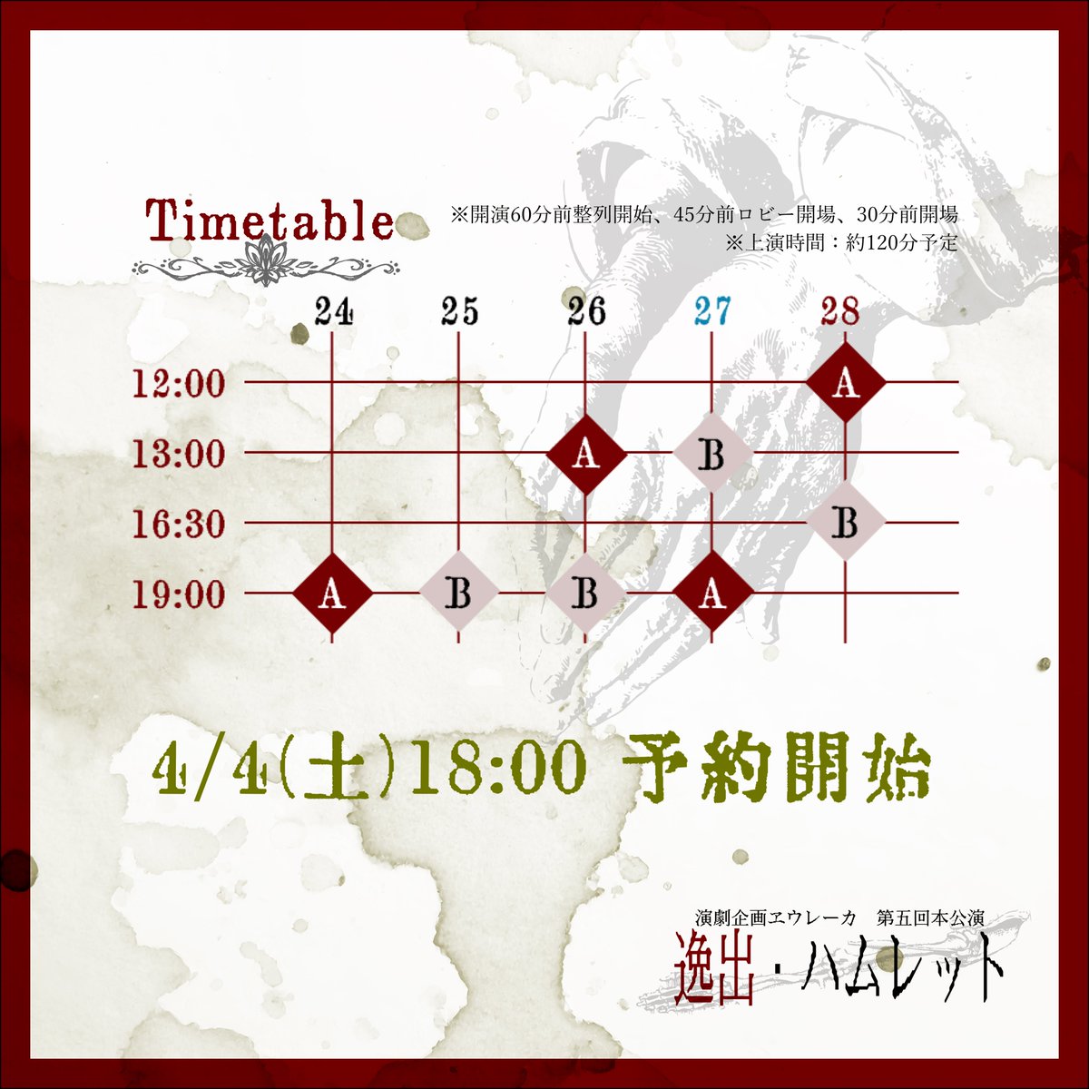 演劇企画ヱウレーカ tweet media