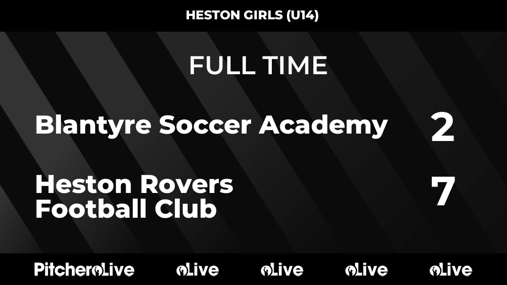 hestonroversfc's tweet photo. FULL TIME: Blantyre Soccer Academy 2 - 7 Heston Rovers Football Club
#BLAHES #Pitchero
https://t.co/DswShysSxj https://t.co/UtfNyOjxRk