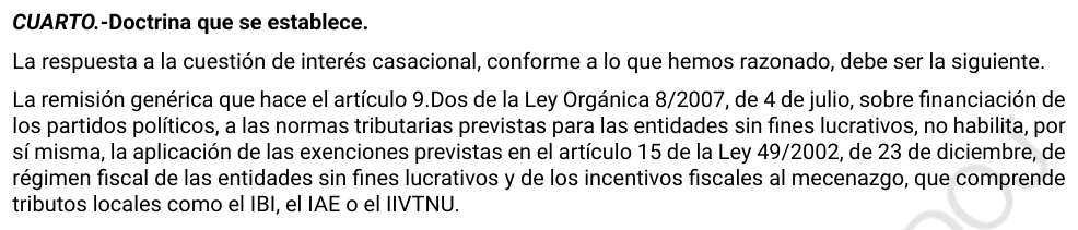 beatrizmorenose's tweet photo. STS 19/3/2026, sobre exenciones tributarias a partidos políticos.
#FHCN
https://t.co/m7qPgqFFHB https://t.co/8zMIPZww3I