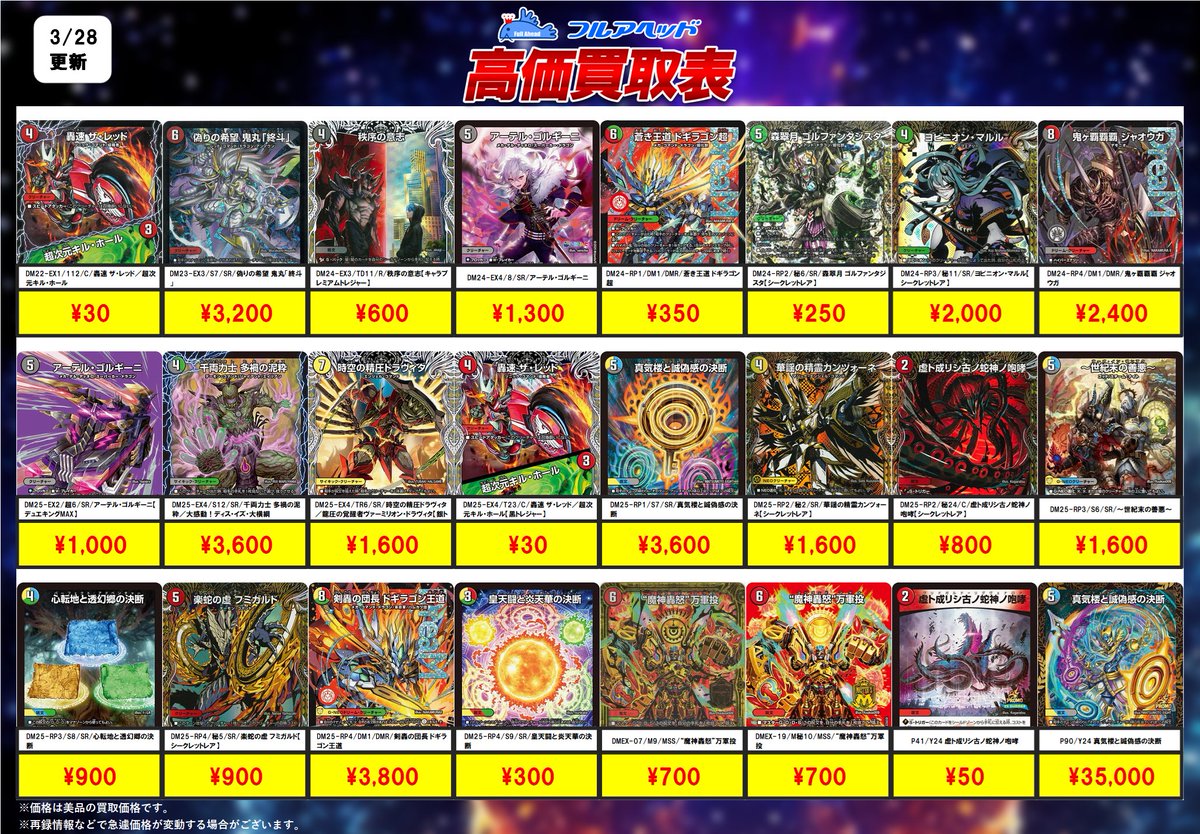 フルアヘッド＠デュエルマスターズ tweet media