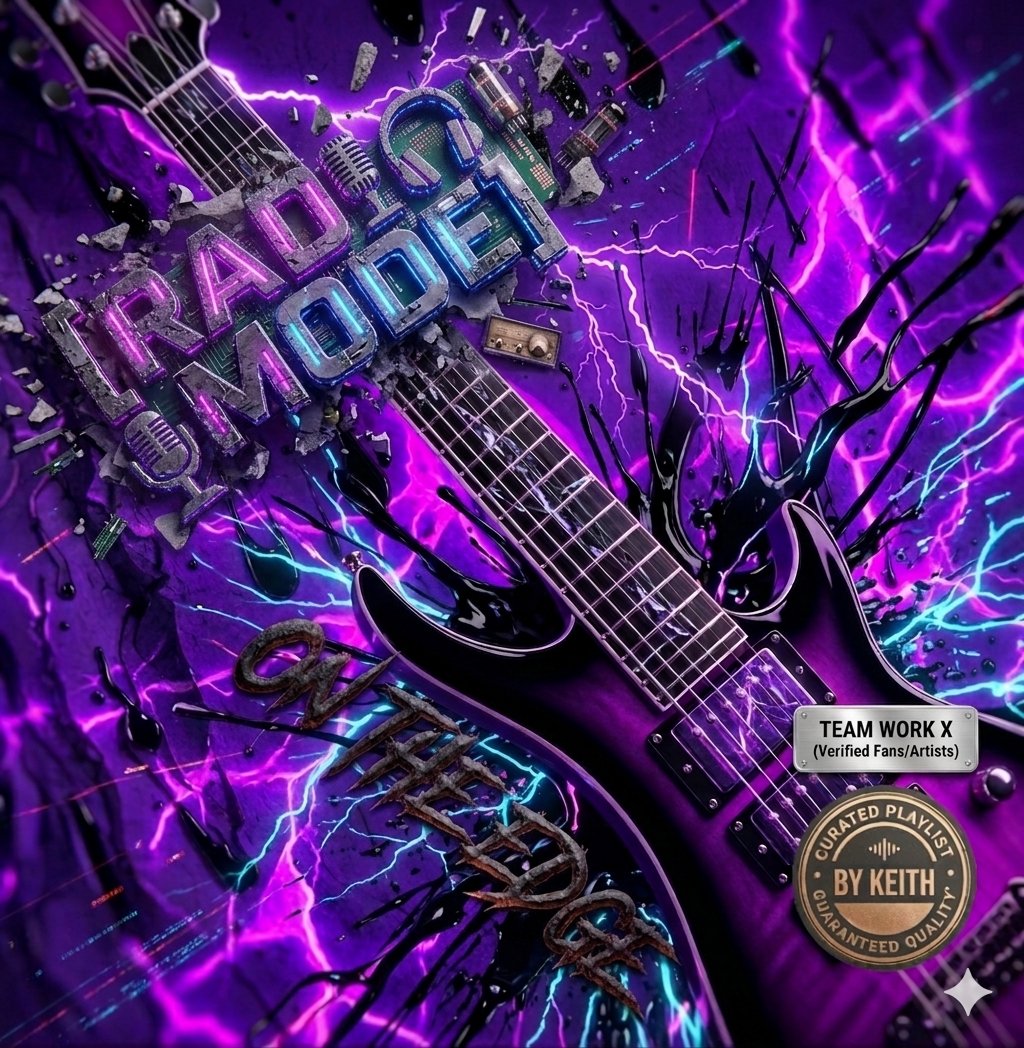 Keithb_Music's tweet image. Those that want to listen to "On The Edge" in Radio Mode this is where it lives. Listed artists that utilize the muscle memory of TeamWorkX!! get moved to Social Mode. Save, Listen &amp;amp; Share
#OnTheEdge ​#RockEnergy ​#IndependentMusic ​#GenreBending ​#Music

open.spotify.com/playlist/6qFYY…
