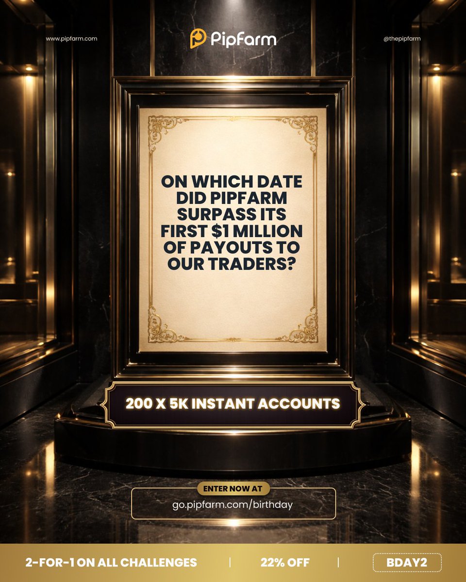 PipFarm | Funded Trader Firm tweet media