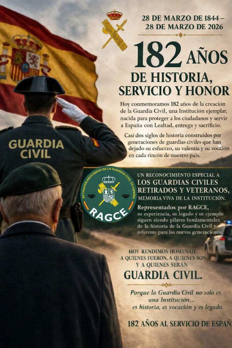 Retirados Asociados Guardia Civil de España 🇪🇸 tweet media