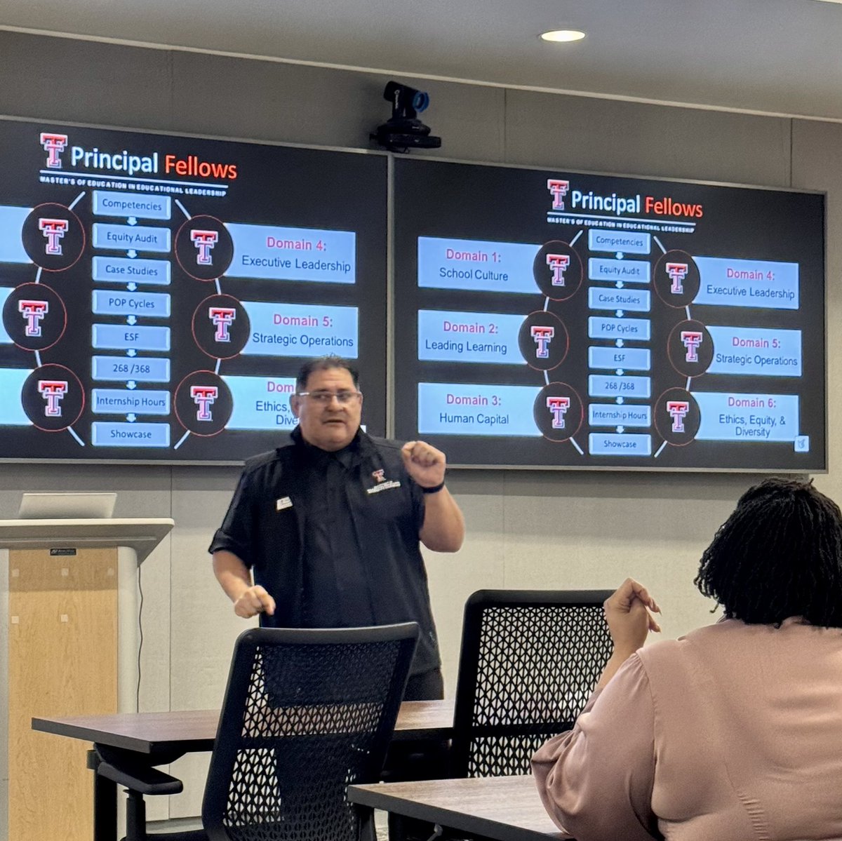 YassminCLee's tweet image. @FortWorthISD and @TexasTech COE
at the Principal Fellows showcase. These six participants share their year-long field experience as instructional leaders..
#AspiringPrincipals #fwisdleads #FWISD 
@FWISDCareers 
FWISD.org/careers