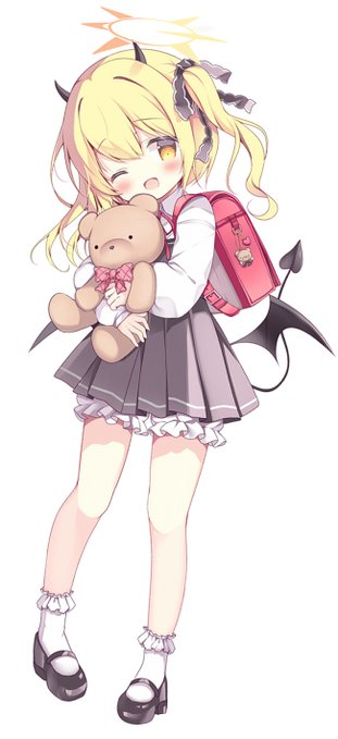 縦長イラストが表示されると聞いて💡
\先生、ちゃんとイブキの事見えるかな?🐻/ 