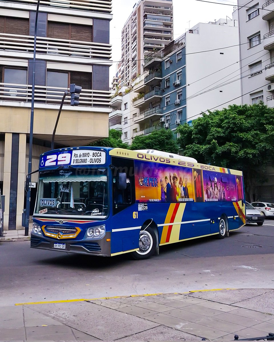 formulabondi's tweet photo. La 29 y su único favorita de este modelo, aunque LF va a seguir fabricando sobre Mercedes, pero sin pasar por concesionarios y directamente el chasis llega a la carrocería. Hay O500U XL y OF1621 en unos meses.
|
🚏 #linea29 La Boca - Olivos https://t.co/g0tdBVssX0