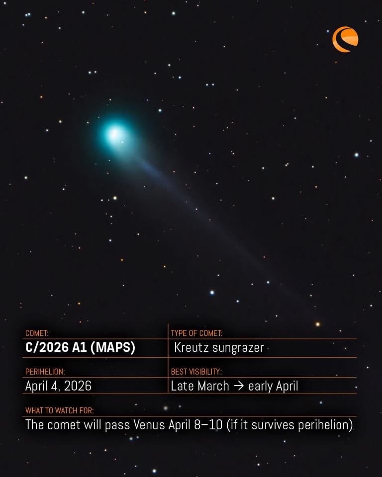 Spring Comets Comets are back ☄️☄️ Our latest CometWatch highlights two comets worth ...